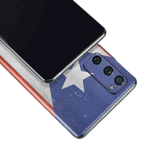 Puerto Rico Flag Distressed Galaxy S20 Fan Edition Skin